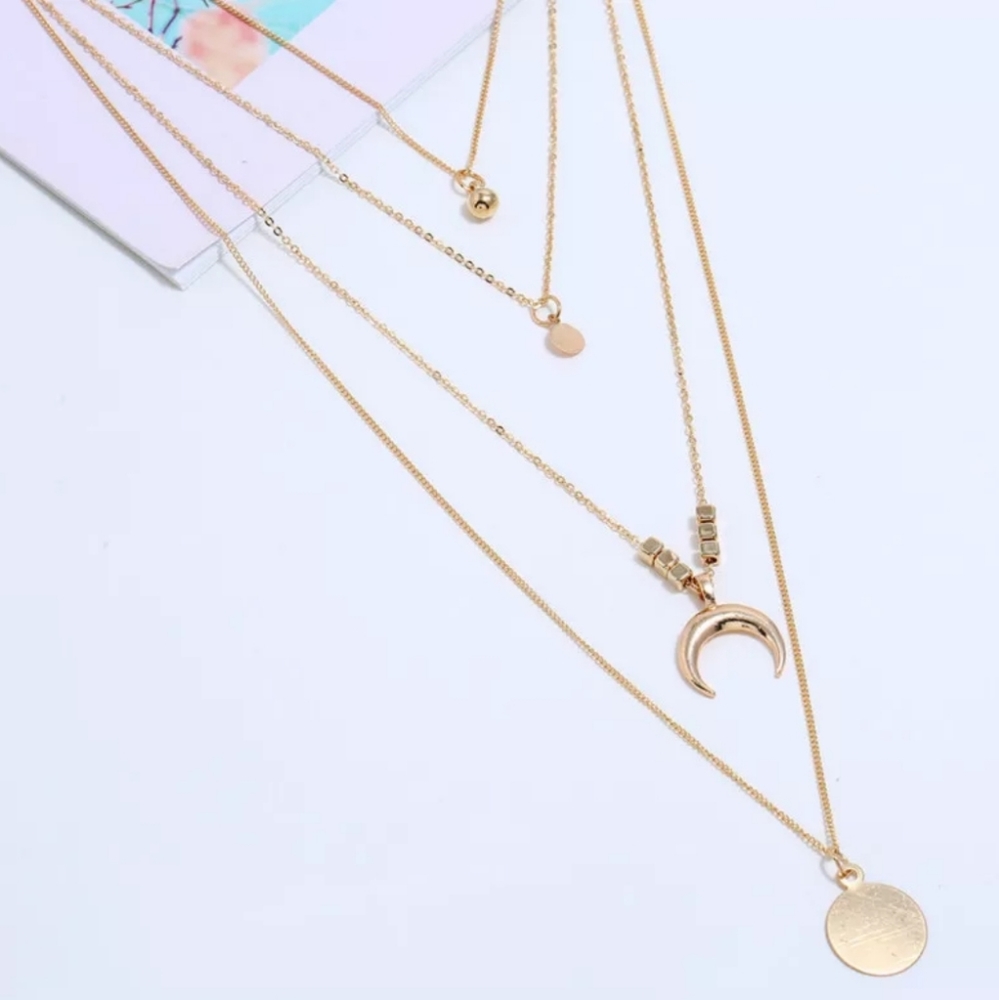 Goldtone Layered Necklace